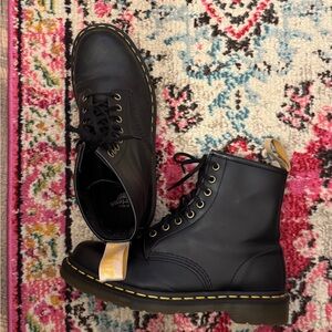 Dr. Martens Black Combat Boots